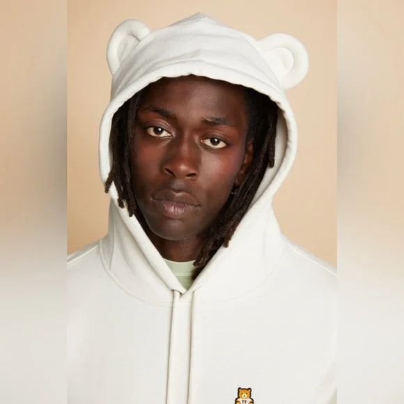 Teddy Fresh Hoodie Oyster Classic Bear Ear Hoodie size XL EUC - Picture 4 of 14